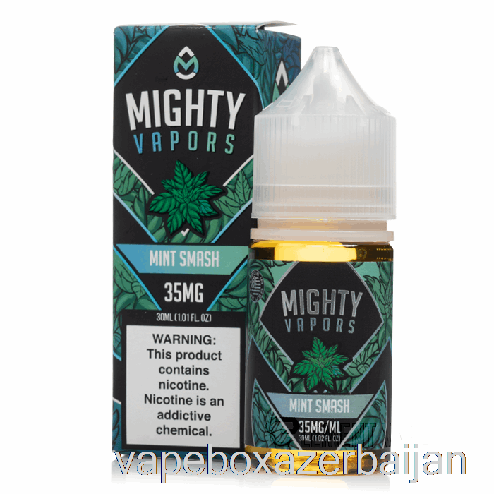 Vape Baku Mint Smash - Mighty Salts - 30mL 35mg